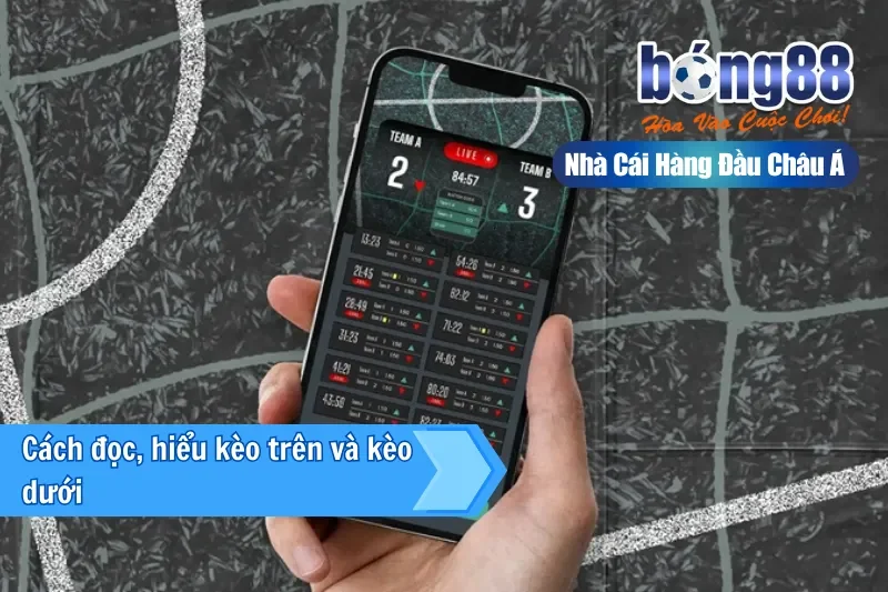 Kèo Trên Kèo Dưới Là Gì? Hiểu Đúng Vị Thế & Khai Thác Giá Trị Cửa Dưới 4 Kèo trên kèo dưới đảo chiều trong cược live